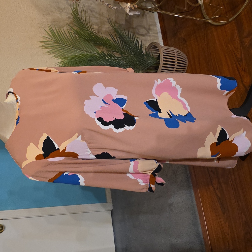 a new day Multicolor Abstract Dress